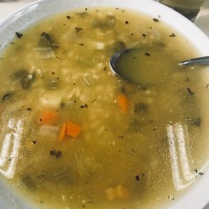 Chupe de verduras at Vida Sana - Jesus Maria in Lima