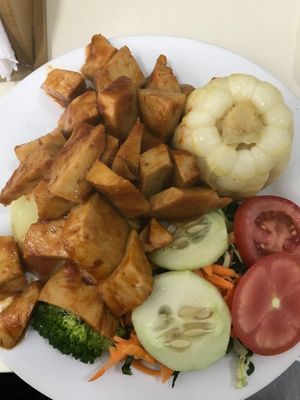 Anticucho at Vida Sana - Jesus Maria in Lima