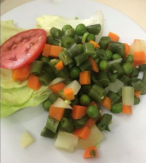 Ensalada rusa pedida sin mayonesa at Vida Sana - Jesus Maria in Lima