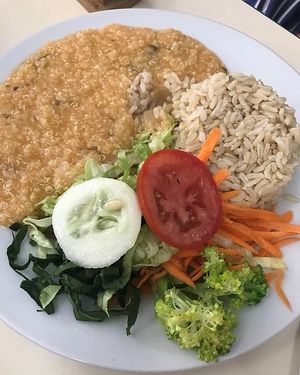 Guiso de quinoa at Vida Sana - Jesus Maria in Lima