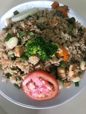 Chaufa vegetariano (sin huevo) at Vida Sana - Jesus Maria in Lima