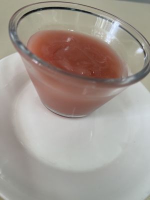 Mazamorra de uva  at Vida Sana - Jesus Maria in Lima