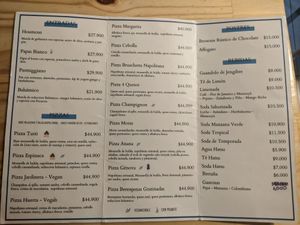 Menu - food at Bianco Pizza in Envigado