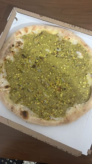 Potatoes and pistachio  at PIZZA E SFIZI  in Catania