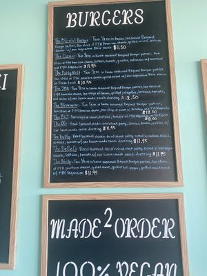 The Best Burger’s   at Blissful Burgers in San Antonio