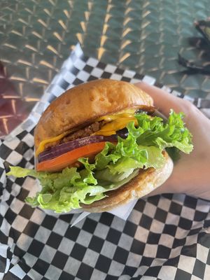 The classic   at Blissful Burgers in San Antonio