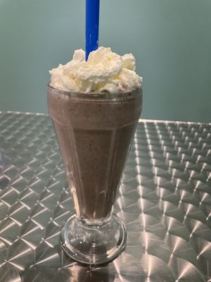 Oreo milkshake   at Blissful Burgers in San Antonio