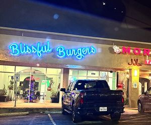   at Blissful Burgers in San Antonio