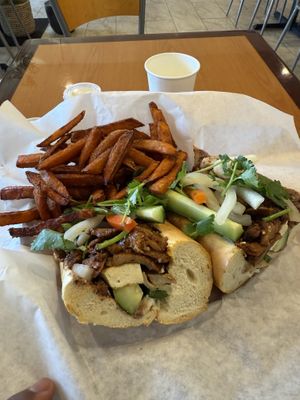 LH Special Bánh mì    at Loving Hut in Huntington Beach