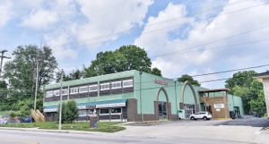 Outside  at Sahara Mart - downtown in Bloomington