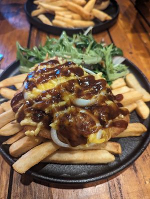 Aussie parmi at The Mayfair   in Sandy Bay