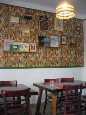 Interior at La Bonne Heure in Paris