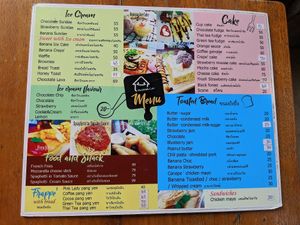 Menu at Health Me Cafe  in Prachuap Khiri Khan