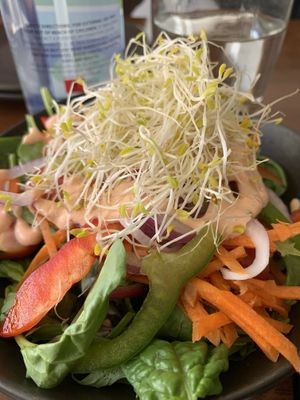 Side salad. Delicious   at The Green Edge Cafe and Store in Windsor