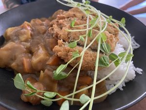Friend had the Katsu Curry which she loved. I have to say it smelled so darn good - I’m going back to order it next time   at The Green Edge Cafe and Store in Windsor
