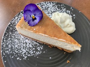 Cheese cake  at The Green Edge Cafe and Store in Windsor