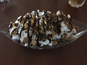  Chocolate Sundae at The Green Edge Cafe and Store in Windsor