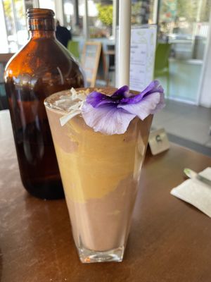 Banana plus smoothie   at The Green Edge Cafe and Store in Windsor