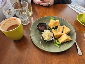 Salt and pepper tofu at The Green Edge Cafe and Store in Windsor