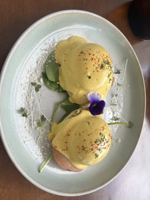 Eggs Benedict   at The Green Edge Cafe and Store in Windsor