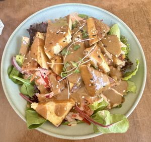 Marinated tofu salad    at The Green Edge Cafe and Store in Windsor
