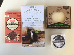 Vegan goodies! at The Green Edge Cafe and Store in Windsor