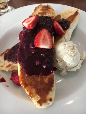 French toast  at The Green Edge Cafe and Store in Windsor