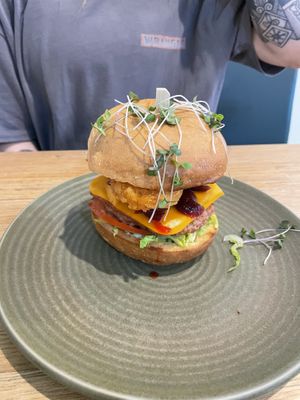Origin Burger  at The Green Edge Cafe and Store in Windsor