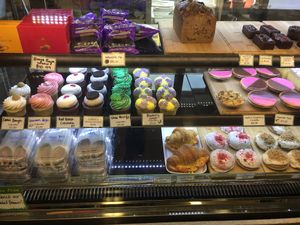Sweets and sandwiches  at The Green Edge Cafe and Store in Windsor