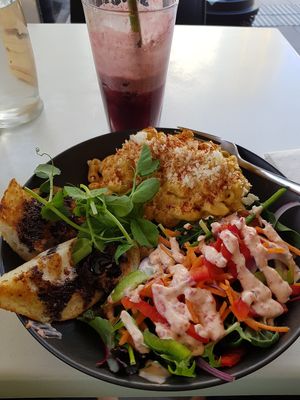 Mac n Cheese so delicious at The Green Edge Cafe and Store in Windsor