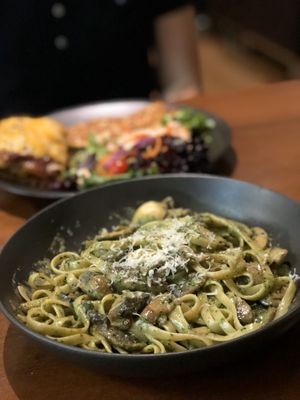 Pesto mushroom. So good! at The Green Edge Cafe and Store in Windsor
