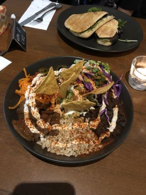 Burrito bowl  at The Green Edge Cafe and Store in Windsor