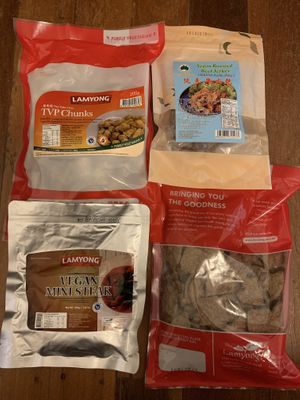 Awesome meat alternatives  at The Green Edge Cafe and Store in Windsor