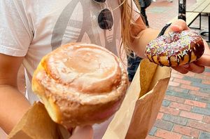   at Down to Earth Coffee in Brighton