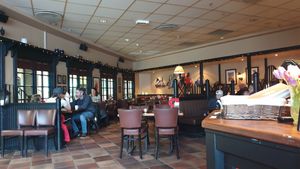 Restaurant interior at Peppes Pizza in Narvik