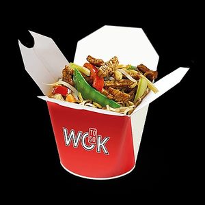 Crispy tempeh (vega special)
Tempeh, tauge, venkel, sperziebonen, paprika en pinda at Wok to Go in Utrecht