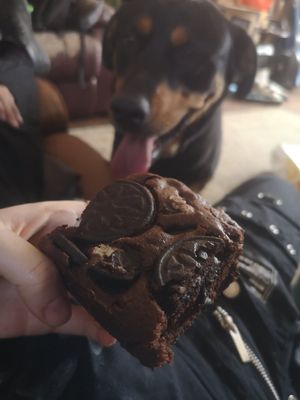 Oreo brownie at Vegano  in Galway