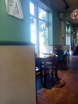 Inside the cafe at Coffeelab in Nijmegen