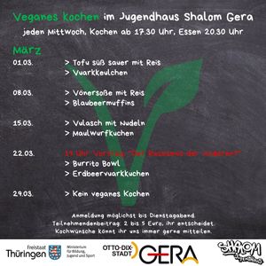 März 2023 at Jugendhaus Shalom in Gera