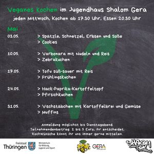 Mai 2023 at Jugendhaus Shalom in Gera
