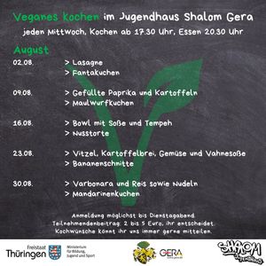 August 2023 at Jugendhaus Shalom in Gera