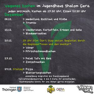Dezember 2023 at Jugendhaus Shalom in Gera