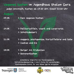 August 2024 at Jugendhaus Shalom in Gera