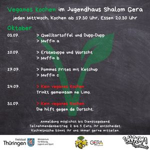 Oktober 2024 at Jugendhaus Shalom in Gera