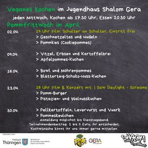 April 2025 at Jugendhaus Shalom in Gera