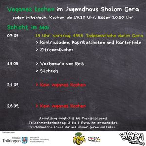 Mai 2025 at Jugendhaus Shalom in Gera