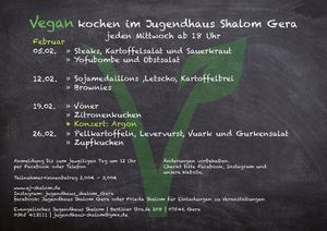 Februar 2020 at Jugendhaus Shalom in Gera