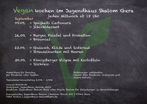 September 2020 at Jugendhaus Shalom in Gera