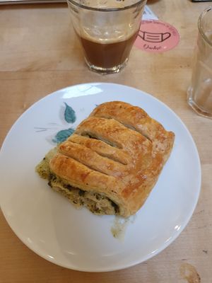 Spinach and Veta Strudel at Cool Beans in Basel