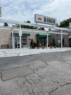 Outside 2, strong smell of "diner" inside. at The Original Steve's Diner - Penfield Rd in Rochester